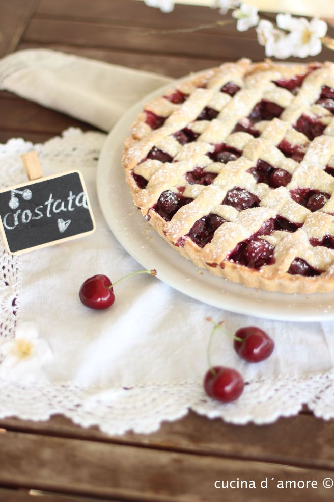 crostata ciliegie