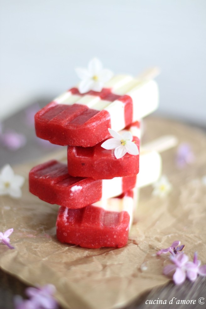 Giaccolo di fragole e Fior di Latte