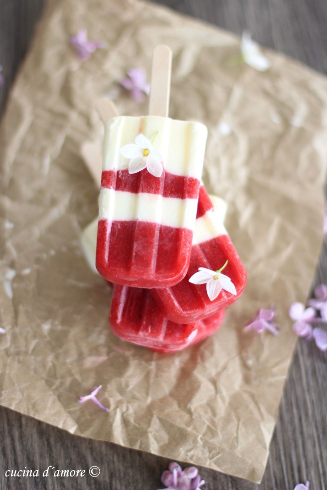 Giaccolo di fragole e Fior di Latte
