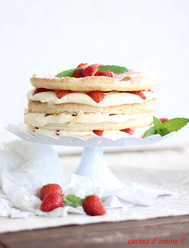 Millefoglie alla fragola3