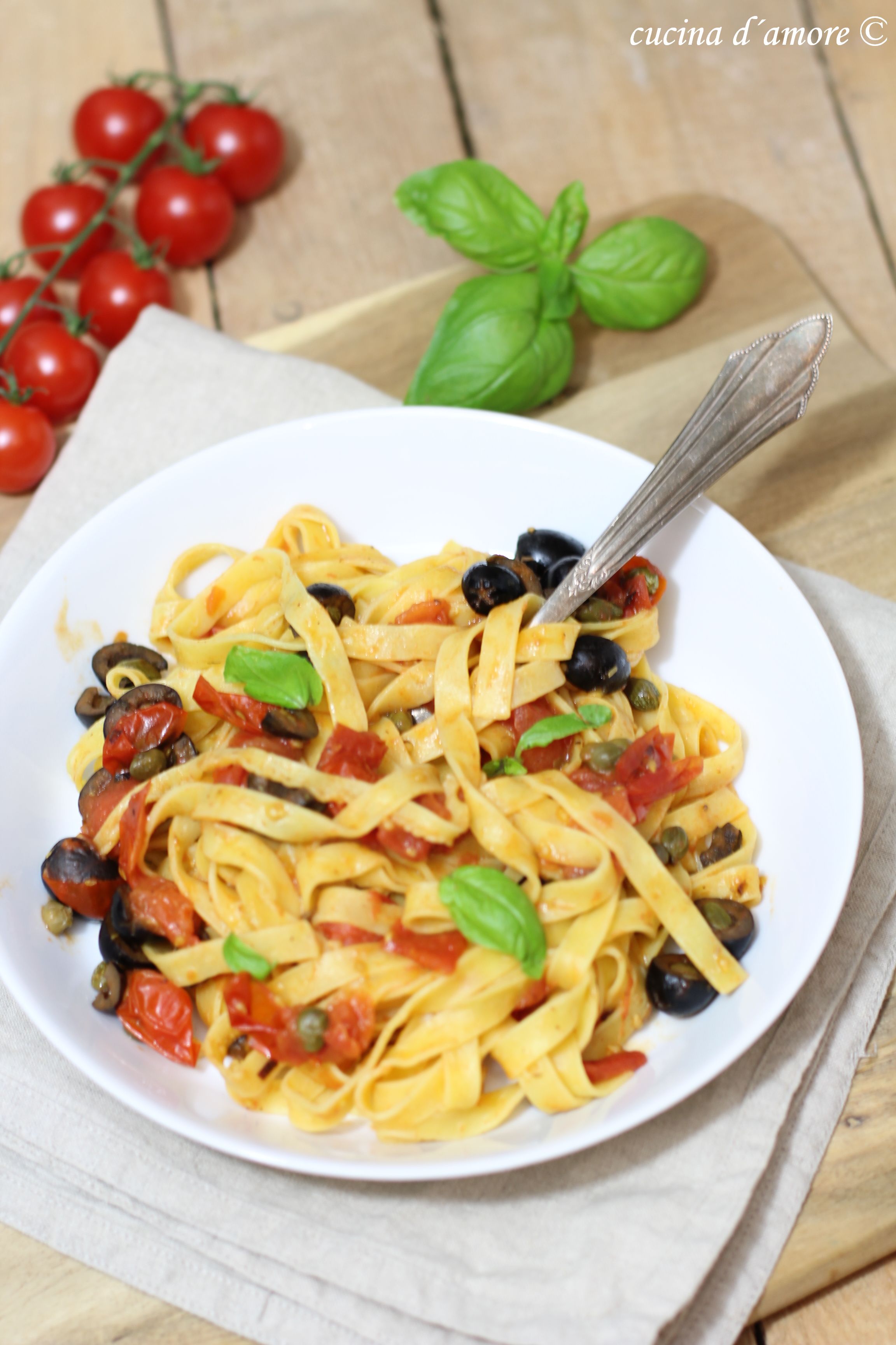 Tagliatelle Puttanesca